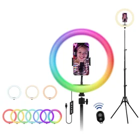 T'nB INLEDSTUDRGB LED Ring Light