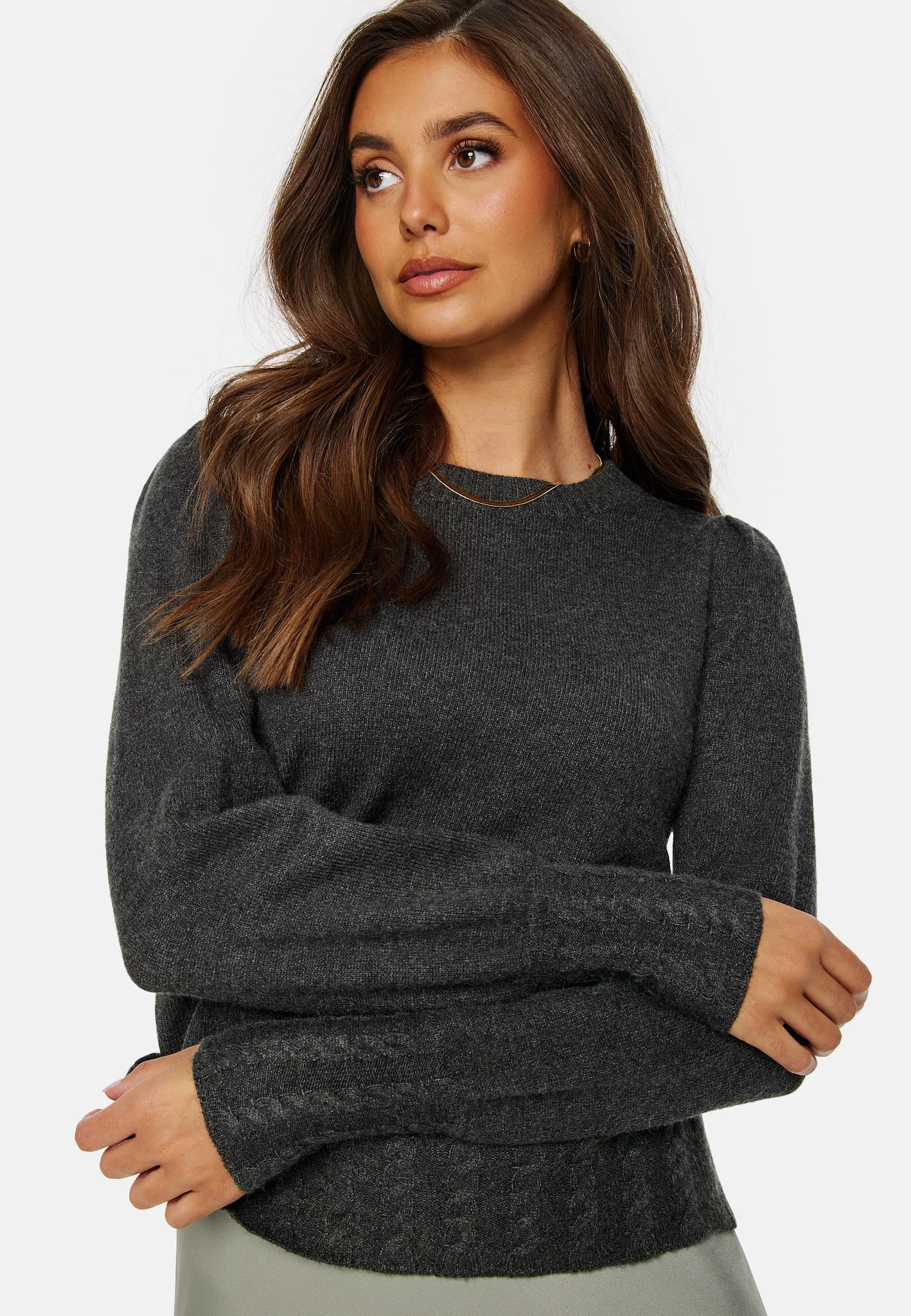 Only Katia LS Cable Cuff Top (Women's)