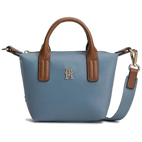 Tommy Hilfiger Popette Monogram Nylon Shoulder Bag