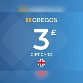 Greggs Gavekort 3 GBP Key UNITED KINGDOM