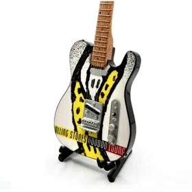 Rolling Stones Voodoo Lounge Mini Gitar Replika 0850082584116