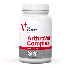 VetExpert ArthroVet Collagen Små raser kosttillskott för hundar och katter 60 tabletter
