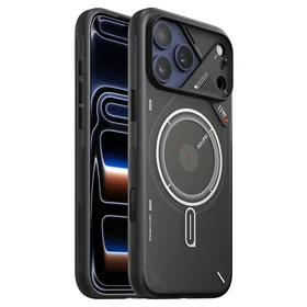 AULUMU Luminous Flexible Plastic Case with MagSafe for iPhone 17 Pro