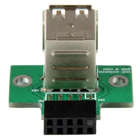 StarTech .com USBMBADAPT2 2 Port USB Bundkort Header Adapter USB (Hun) til 10-be
