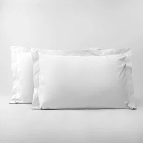 Linandelle Desiree Percale Taie d'oreiller Blanc 50x70cm 2-pack