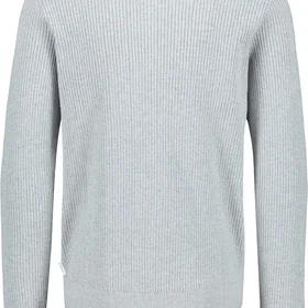 Lindbergh Ribbed L/S Vneck Sweater (Herre)