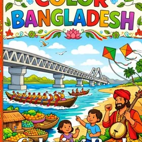 Color The World Bangladesh Färgläggningsbok