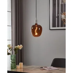 EGLO 110267 G190 E27 Spiral Svart 2000K 40lm 4W
