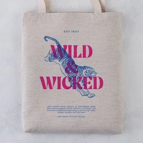 National Bronte Tote Bag Wild And Wicked