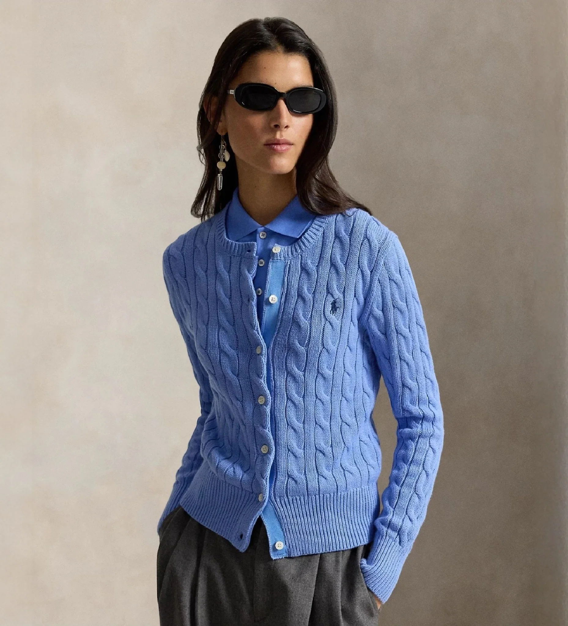 Polo Ralph Lauren Cable-Knit Cardigan (Women's)