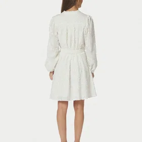 Neo Noir Monnie Broderet Kjole Kort