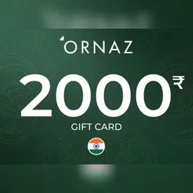 Ornaz Gavekort 2000 INR