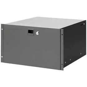 Adam Hall 6U 87406 CL Rack Drawer Stål Kombinationslås