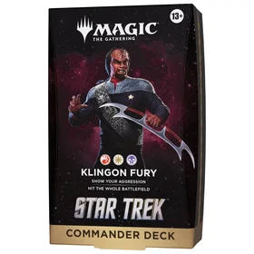 Magic: The Gathering Star Trek Commander Deck Klingon Fury