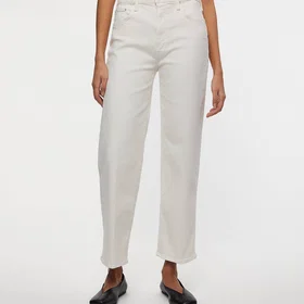 Mother The Rambler Zip Ankle Jeans (Femme)