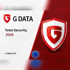G-Data Total Security 2024 Antivirus 3 PCs 1 Year