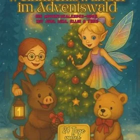 Weihnachtswunder Adventskalender 24 Historier Recept & Ritualer med Juri Lina Ellie Theo