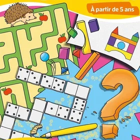 Hauschka Puzzles colorés et livre d'activités 5 ans Tome 1