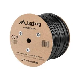Lanberg LCF6-30CU-0305-BK Extérieur FTP Cat6 Câble Réseau