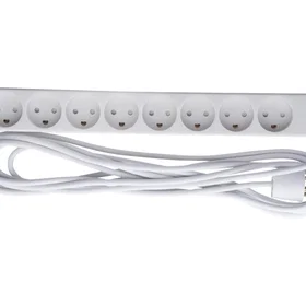 MicroConnect SOL-8532129 8-Way Power Strip 5m