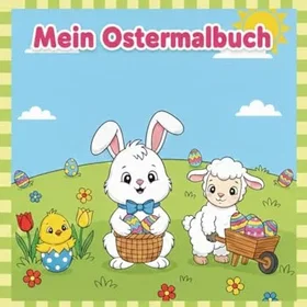 Mein Ostermalbuch Färgläggningsbok
