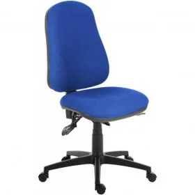 Teknik Ergo Comfort 9500BLU Operator Chair Fabric With Tilting