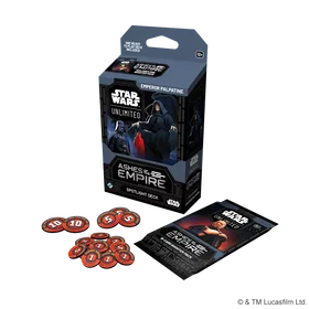 Star Wars Unlimited Ashes of the Empire Spotlight Deck Emperor Palpatine