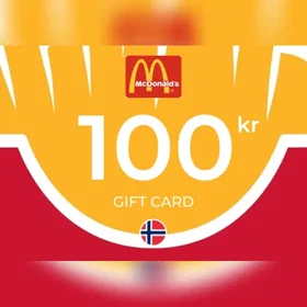 McDonald's Gavekort 100 NOK
