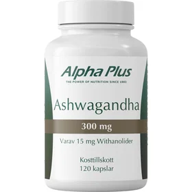 Alpha Plus Ashwagandha 120 kapslar