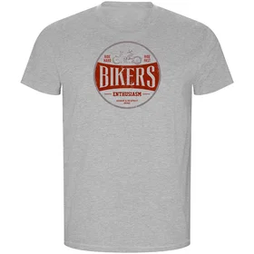Kruskis Bikers Enthusiasm Kortärmad T-shirt (Unisex)