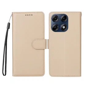 Eiderwood Kunstskinn Flipcase med Strop for Motorola Edge 70 Pro