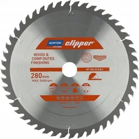 Norton Clipper Trä- och Kompositfinish Cirkelsågklinga 280mmx30mm 48T