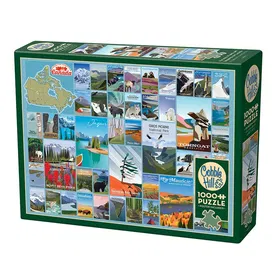 Cobble Hill Nationalparker i Kanada 1000 Bitar