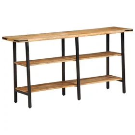 vidaXL Console Table 140x35x70 cm Solid Wood Mango 373613