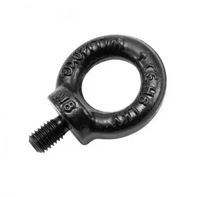 Safetex Eyebolt Black Galvanized Drop Forged M8/13mm