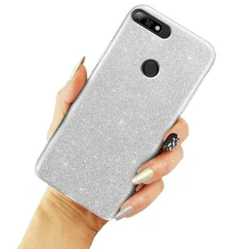 Glitterskal Etfodral för Huawei Y7 2018