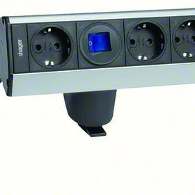 Hager G7069ELN 5-Way Power Strip