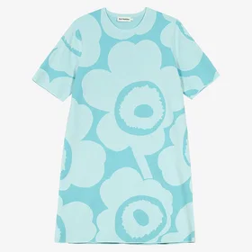 Marimekko Mahdollisuus Unikko Neule Lyhyt Mekko