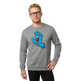 Santa Cruz Screaming Hand Crew Sweatshirt (Herr)