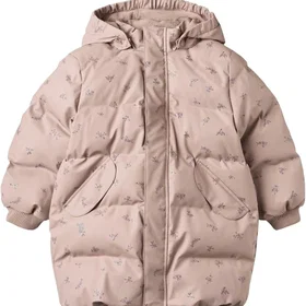 Wheat PU Puffer Jakke (Jr)