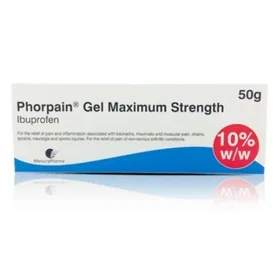 Mercury Pharma Phorpain 10% 50g Gel