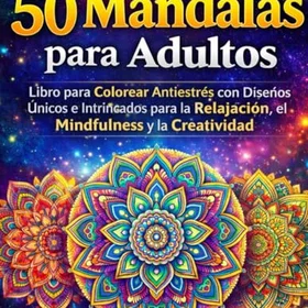 50 Mandalas Para Adultos Färgläggningsbok