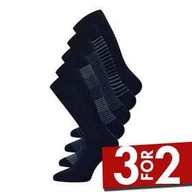 Claudio Bamboo Crew Socks 5-pack (Herr)