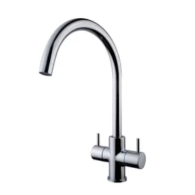 Iflo Kumai Kitchen Mixer Tap (Silver)