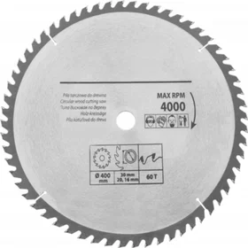 Drel Cirkelsågklinga 400x30mm 60T Karbid