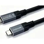 VivoLink PROUSB4MM0.5 USB-C til USB-C USB4 Gen2x2 8K60Hz 40 Gbps 0.5 m
