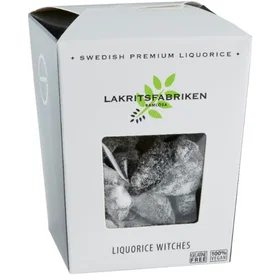 Lakritsfabriken i Ramlösa Super Salty Liquorice Witches 150g