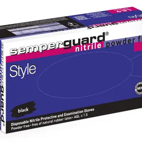 Semperguard Style M7-8 Gants jetables en nitrile M 100pcs