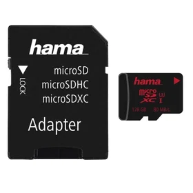 Hama MicroSDXC UHS Klass 3 80MB/s 128Go