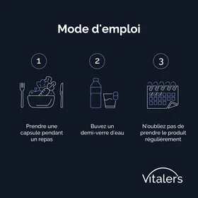 Vitaler's Vitamine D3 4000IU 120 Gélules